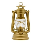 Lampa elektryczna LED, Hurricane Baby Special 276 złota - Feuerhand