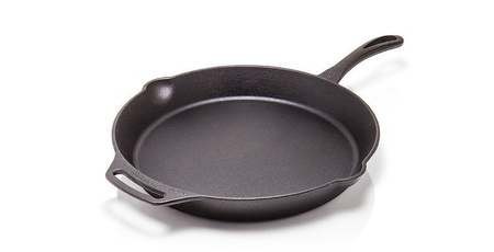 Patelnia żeliwna 30 cm z rączką na ognisko i do kuchni Petromax 'fp30-t'